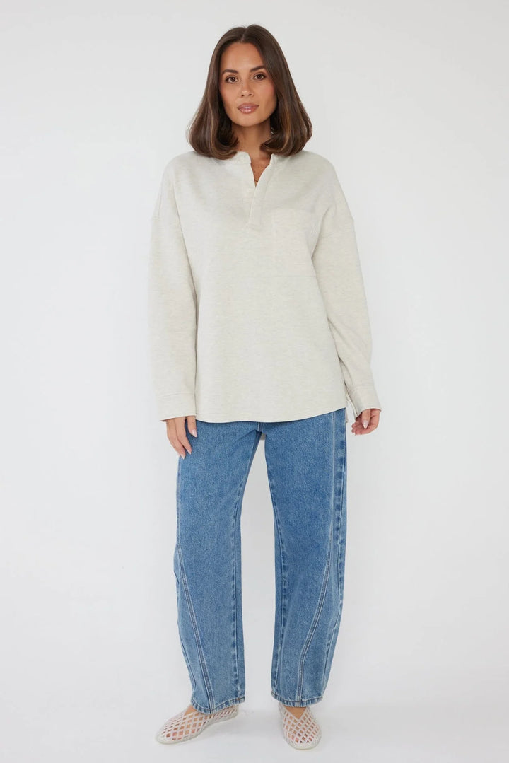 Alexandra - Henley Jumper