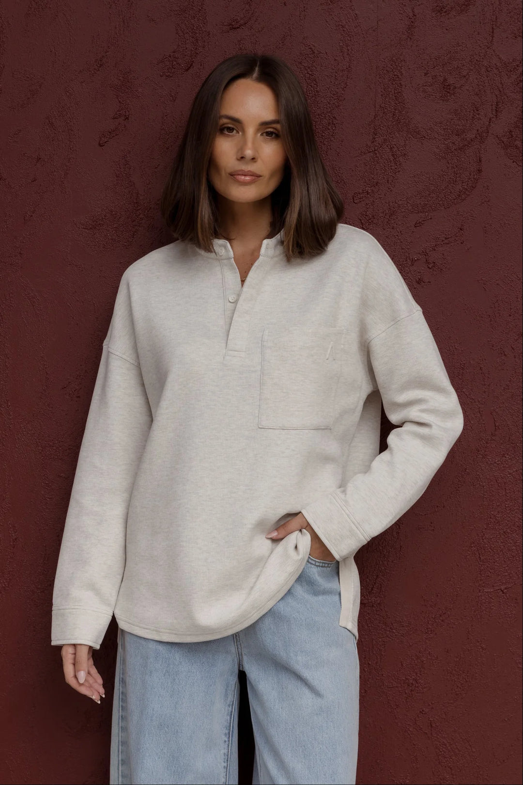 Alexandra - Henley Jumper