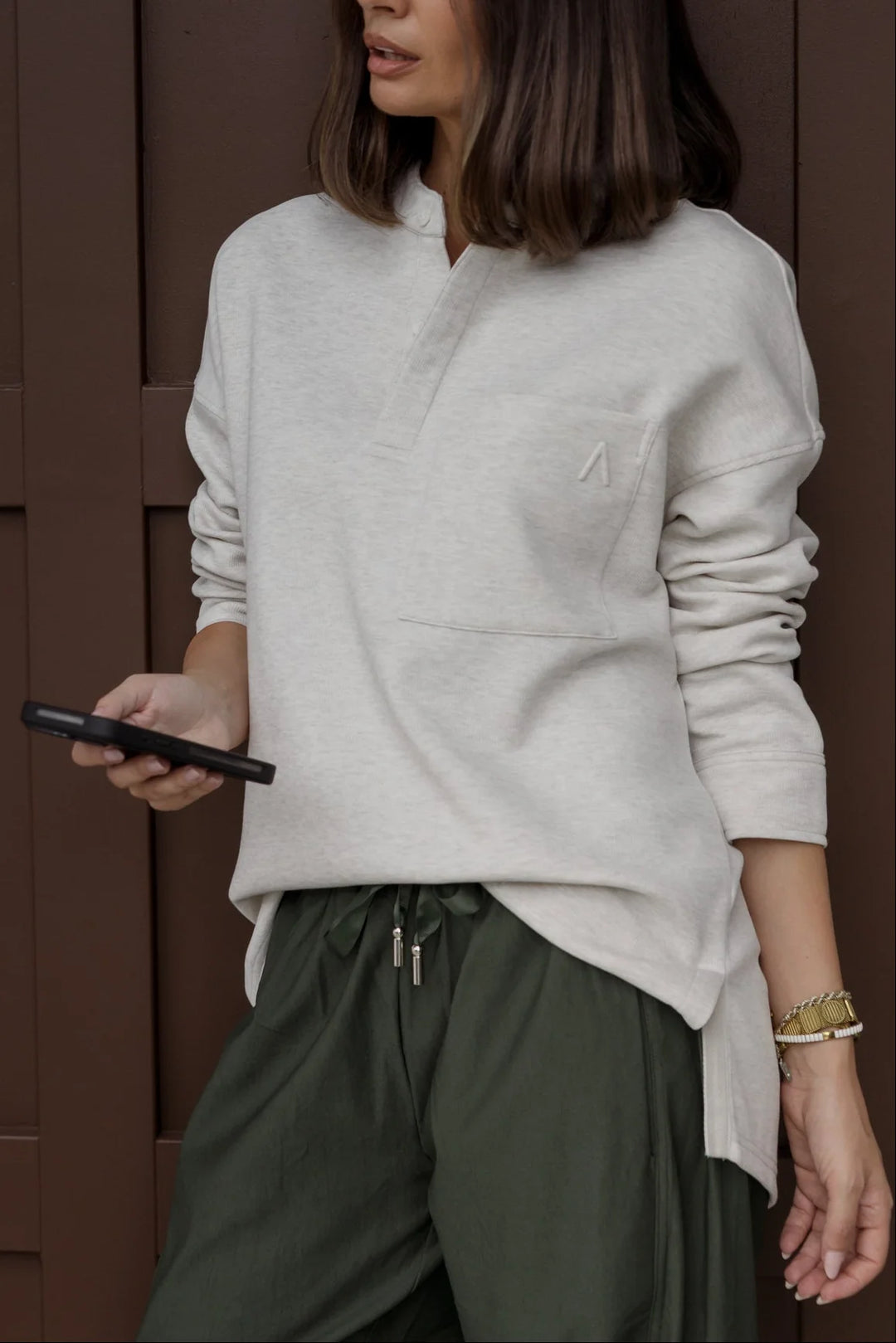 Alexandra - Henley Jumper