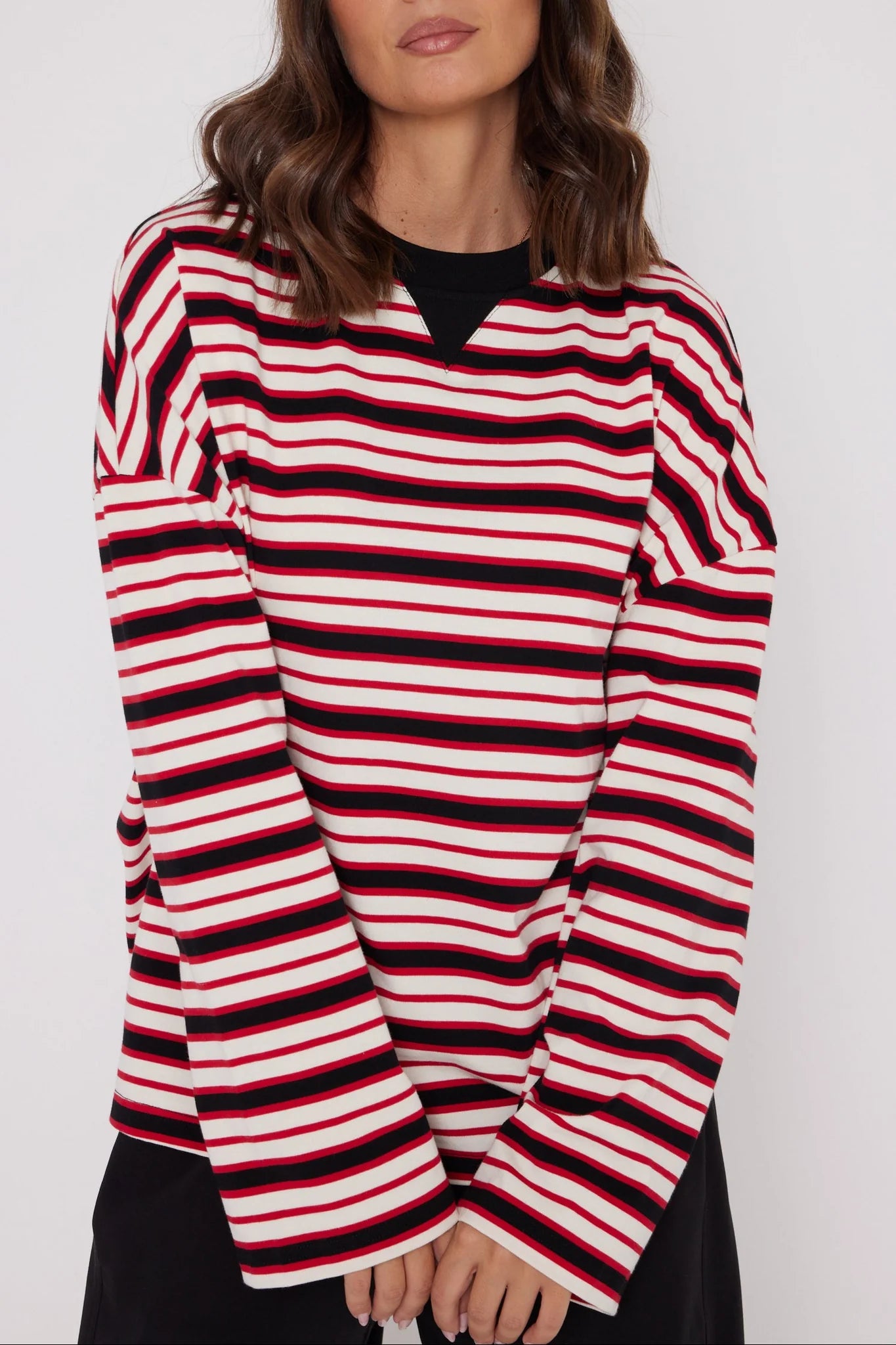 Alexandra - Sable Long Sleeve Top