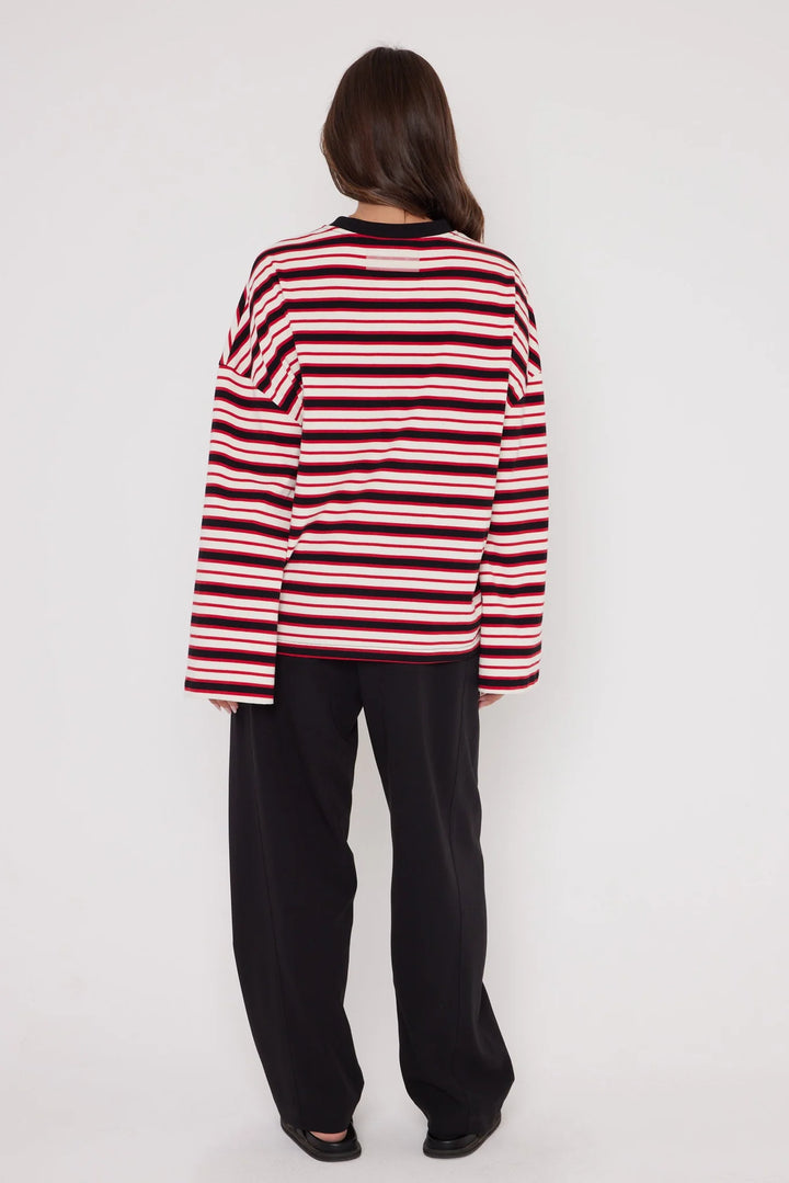 Alexandra - Sable Long Sleeve Top