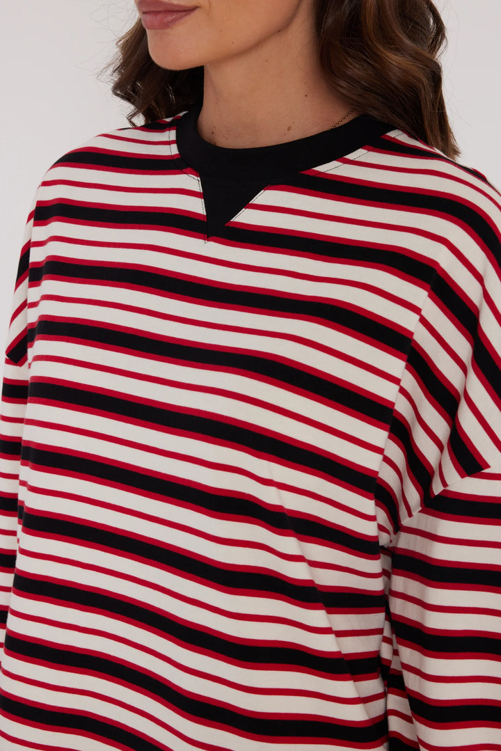 Alexandra - Sable Long Sleeve Top