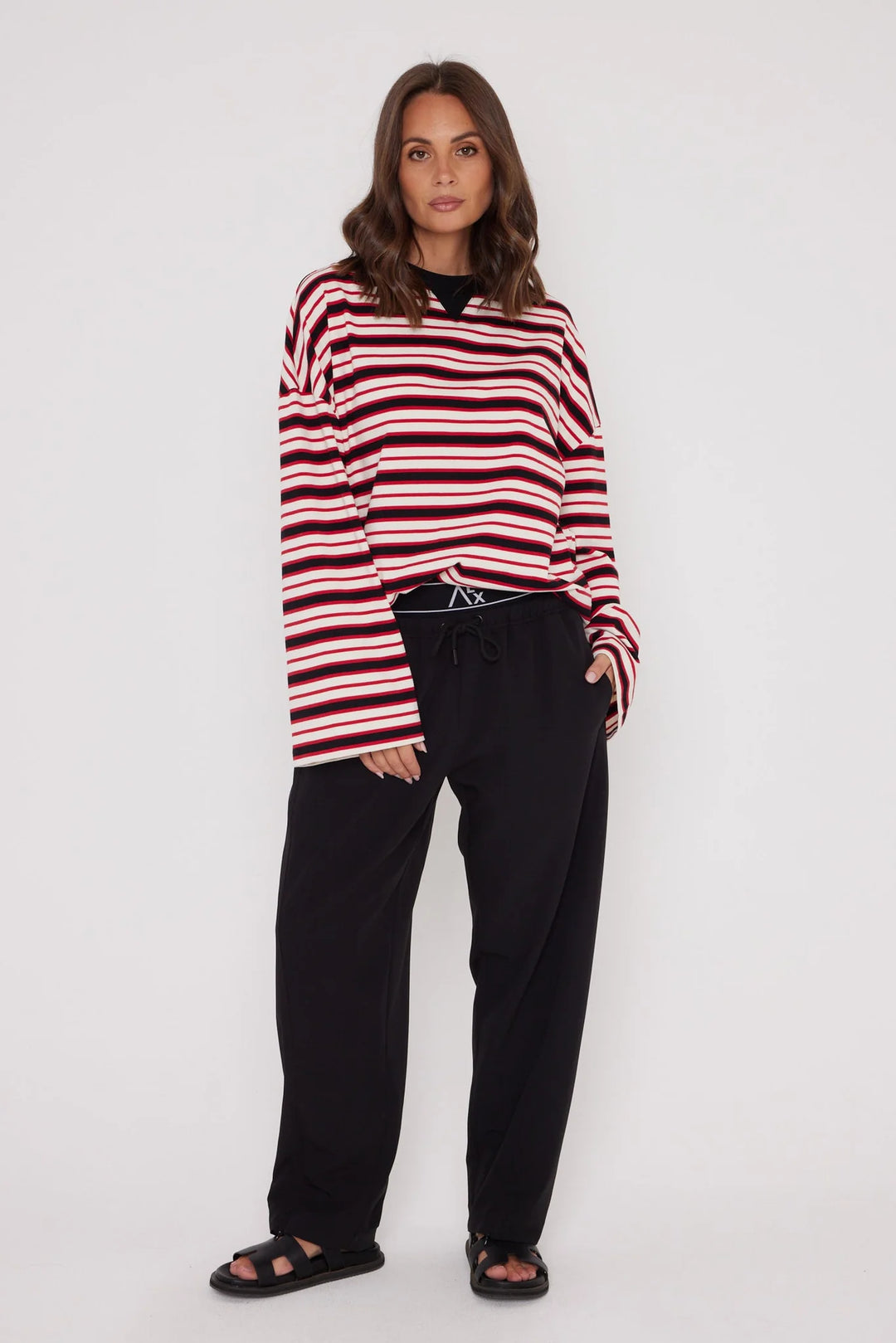 Alexandra - Sable Long Sleeve Top