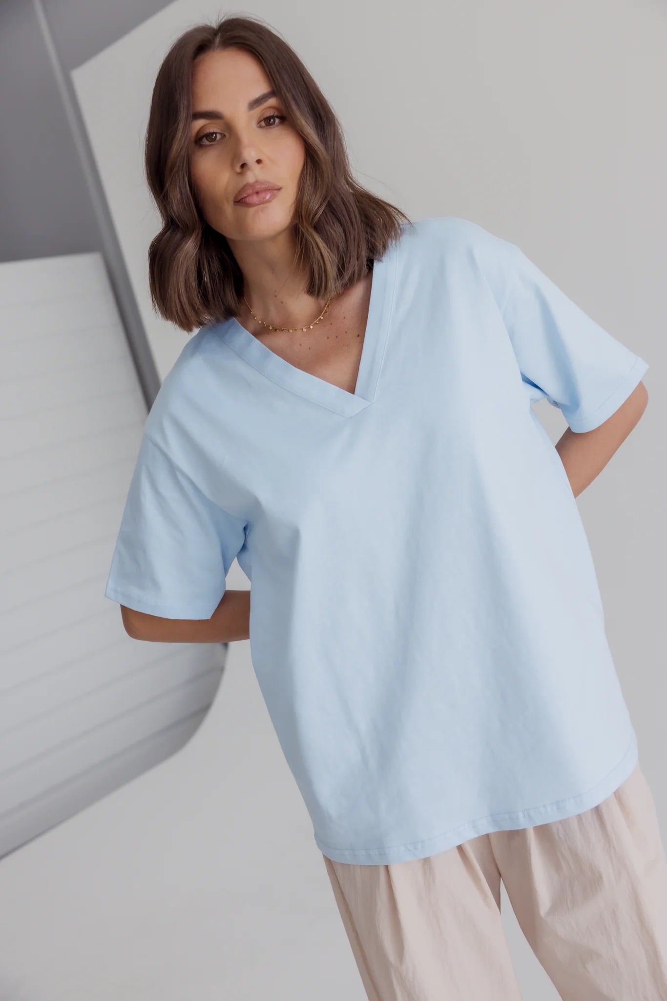 Alexandra - NIX V-Neck Tee