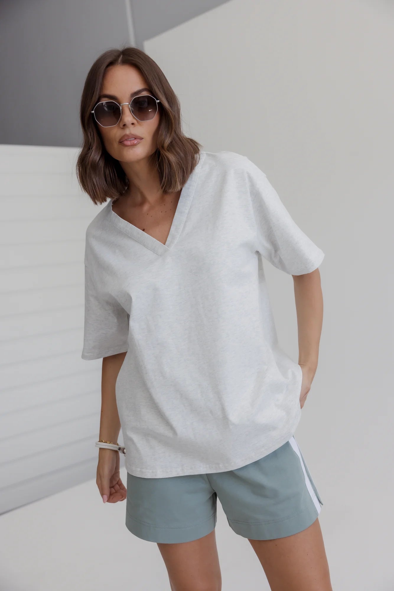 Alexandra - NIX V-Neck Tee