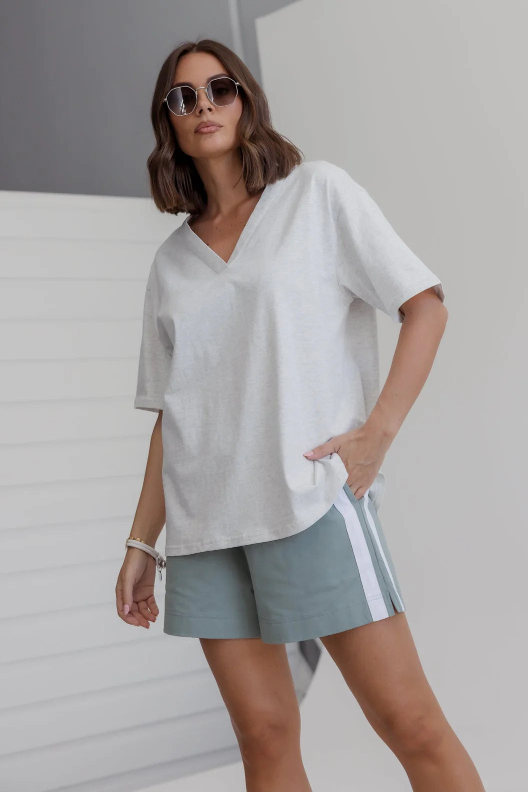 Alexandra - NIX V-Neck Tee