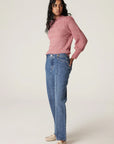 Cable - Mohair Puff Sleeve Jumper