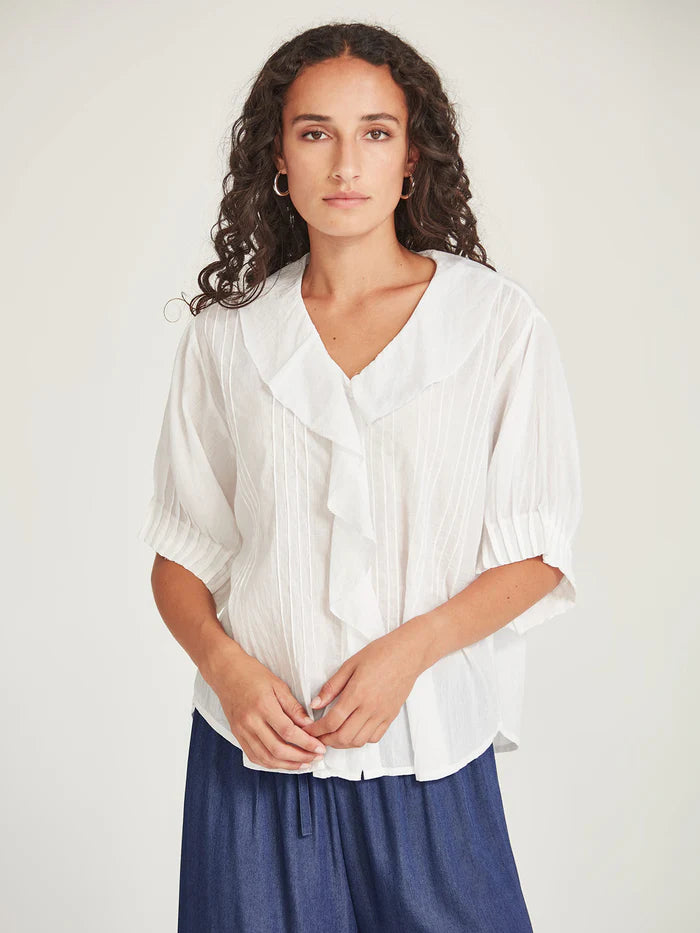 Caroline Sills - Elodie Ruffle Blouse