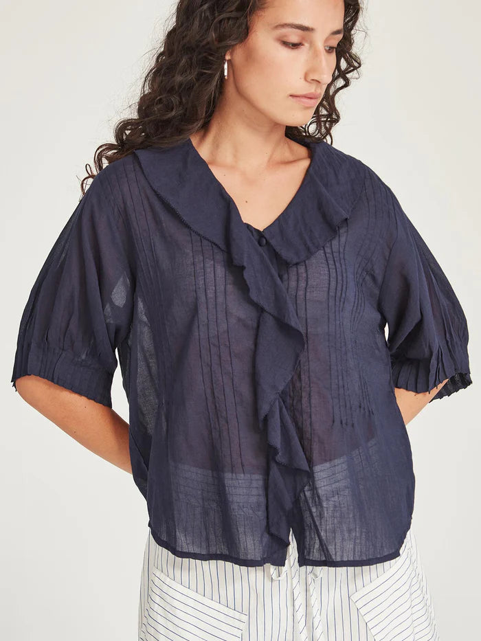 Caroline Sills - Elodie Ruffle Blouse