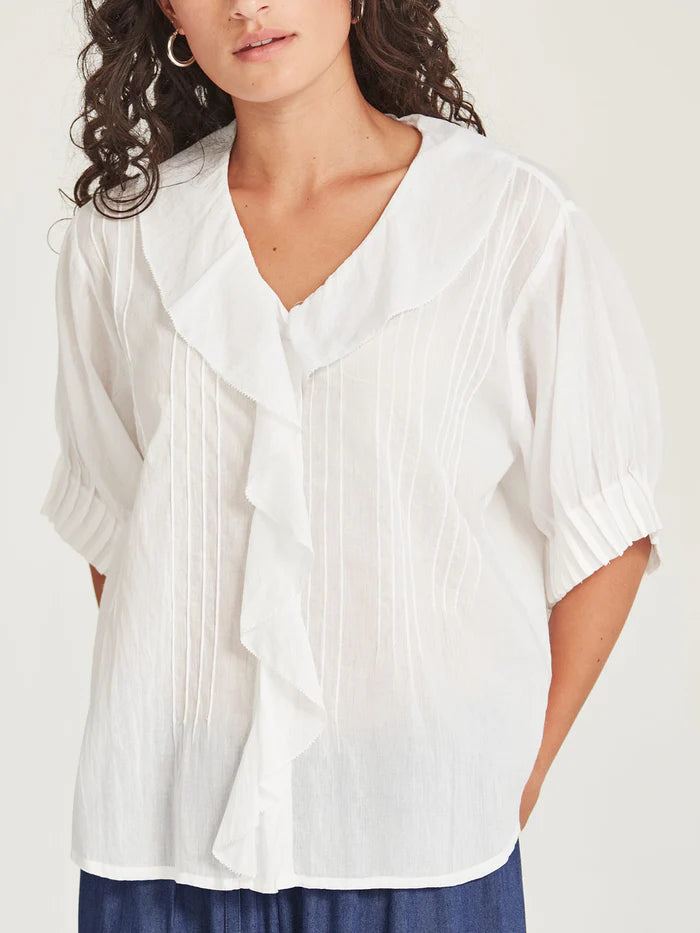 Caroline Sills - Elodie Ruffle Blouse