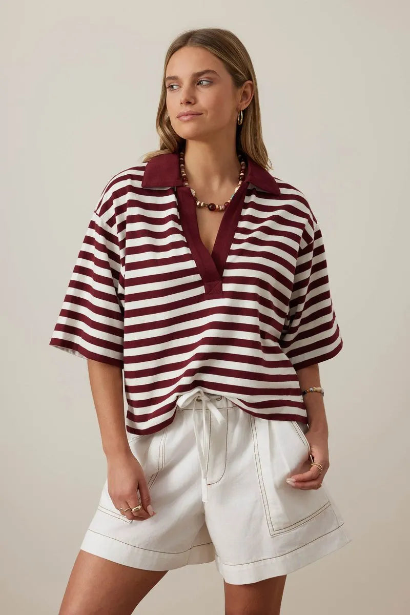 Ceres Life - Arlie Short Sleeve Rugby
