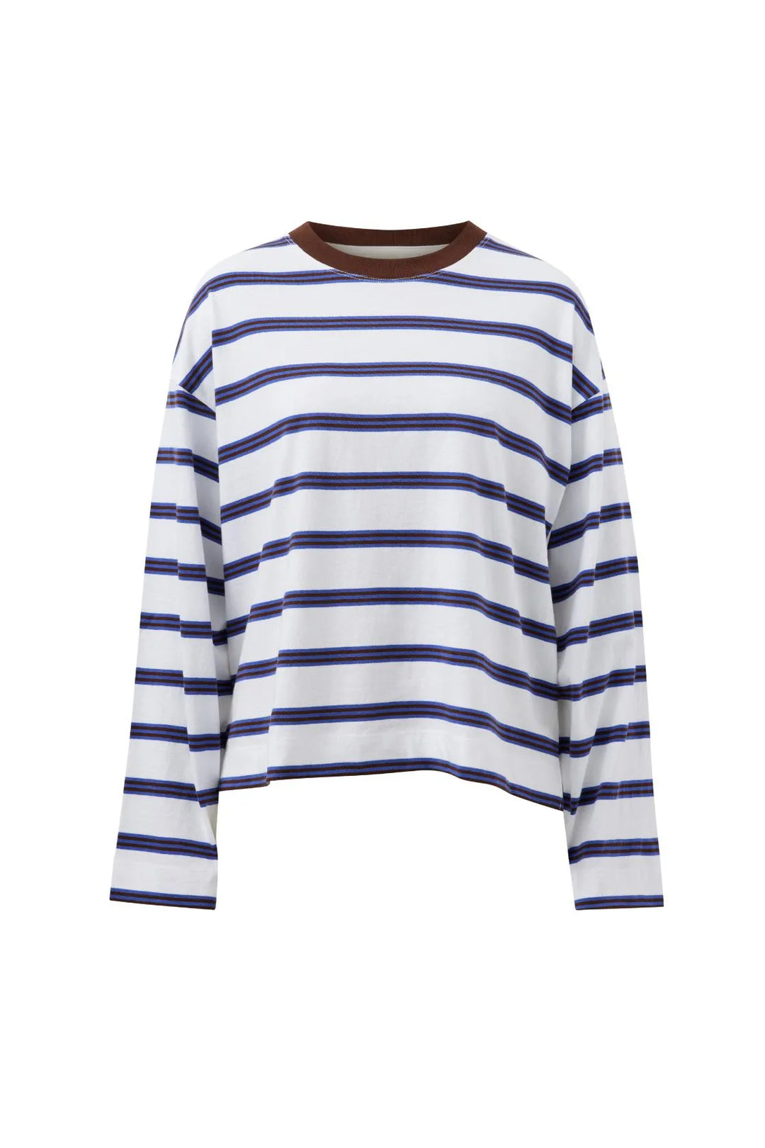 Ceres Life - Beau Long Sleeve Slouchy Stripe Tee