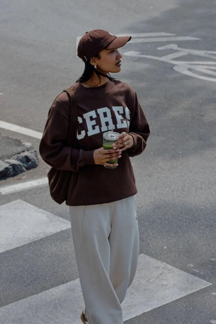 Ceres Life - Isla Oversized Slouchy Crew