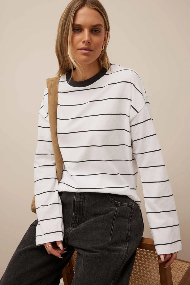 Ceres Life - Scout Long Sleeve Slouchy Tee