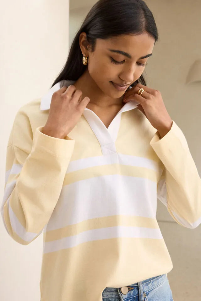 Ceres Life - Shelby Slouchy Rugby Top