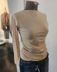 EGi Collections - Modal Cashmere Long Sleeve Lurex Top