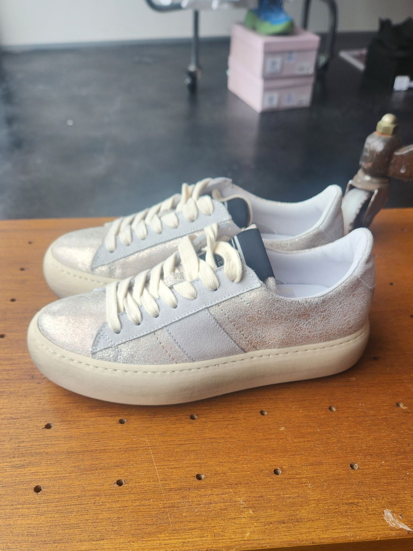 Emporio Italia - Metallic Sneakers