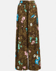 Essentiel Antwerp - Fault Floral Print Wide-Leg Pants