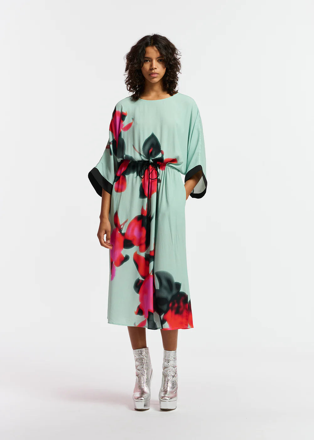 Essentiel antwerp floral dress best sale