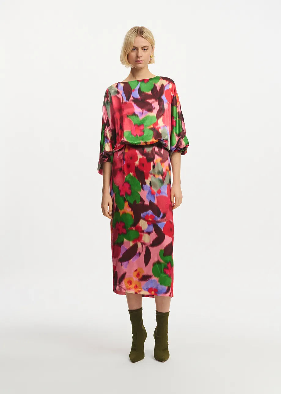 Essentiel Antwerp - Foreva Multicolor Floral Print Dress