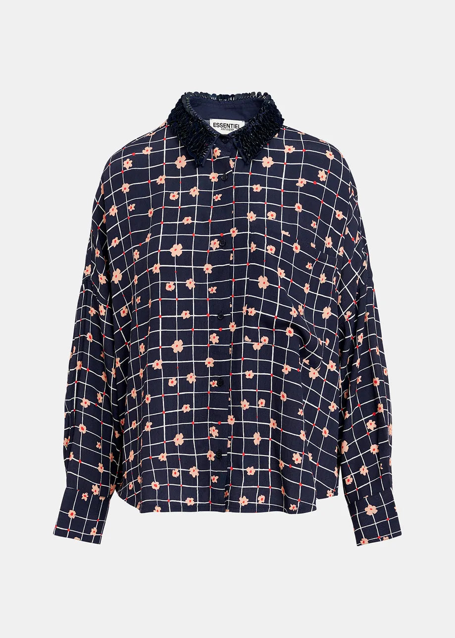 Essentiel Antwerp - Gecember Sequin Collar Shirt