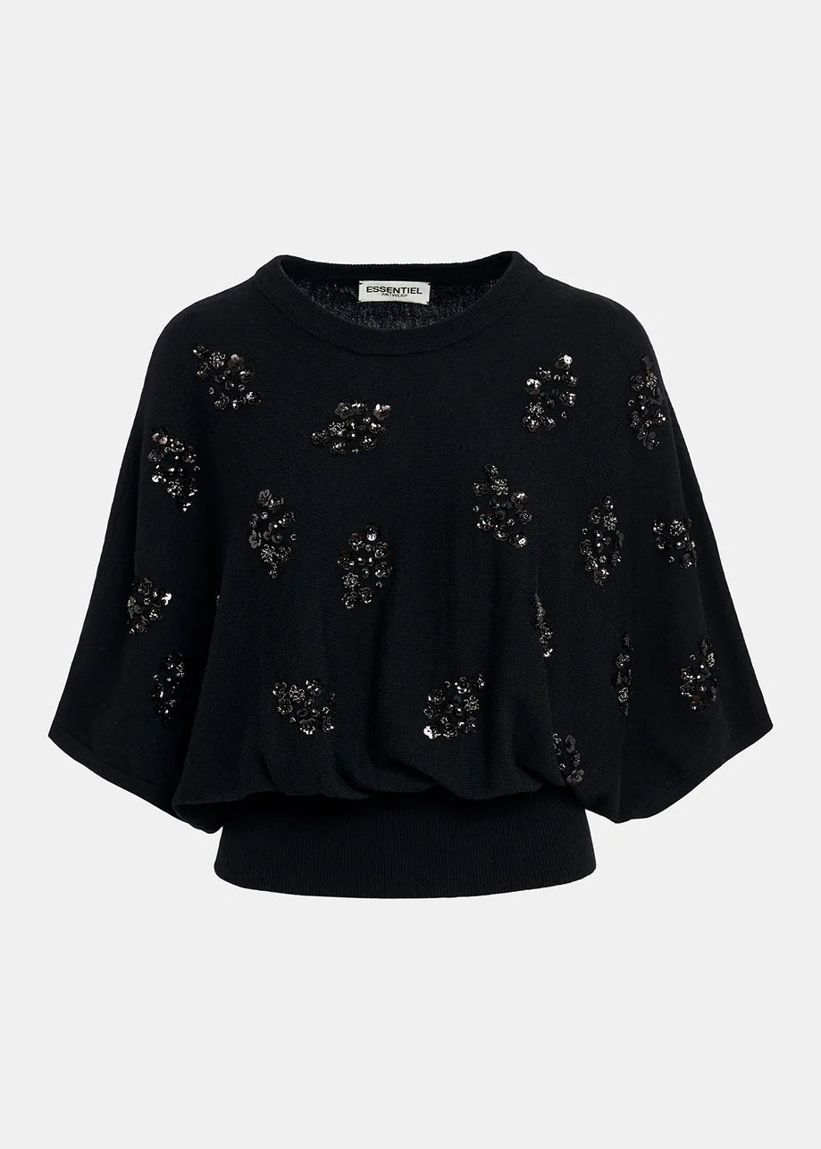 Essentiel Antwerp - Gingo Cape-Effect Sweater