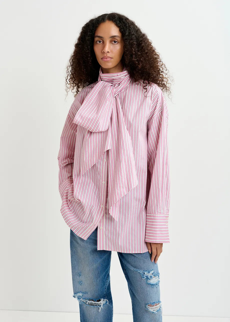 Essentiel Antwerp - Greta Pussy Bow Tie Shirt