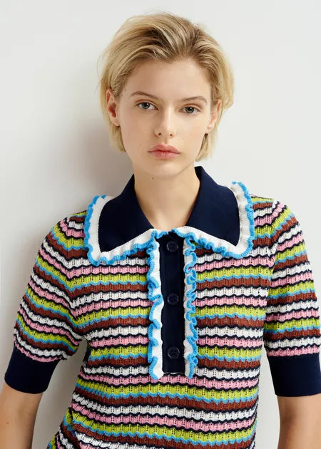 Essentiel Antwerp - Haximum Striped Polo