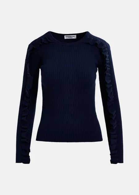 Essentiel Antwerp - Hilly Top with ruffled sleeve