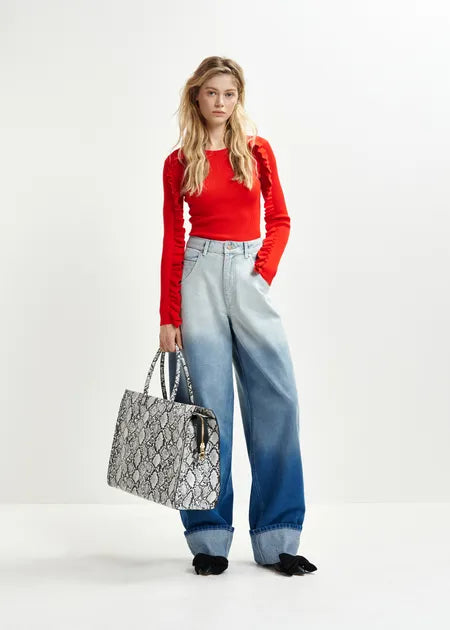 Essentiel Antwerp - Hilly Top with ruffled sleeve