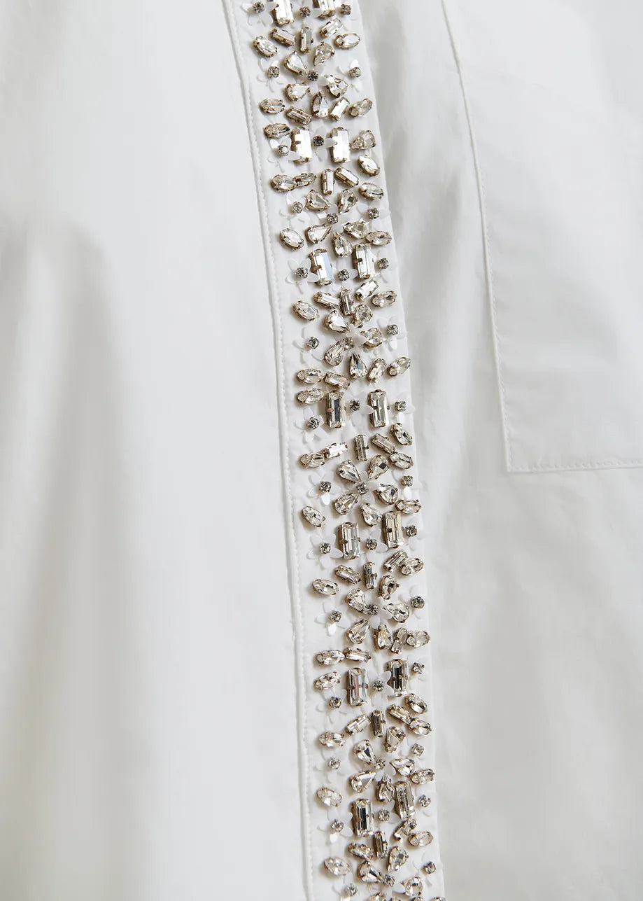 Essentiel Antwerp - Hilver Embellished Button Shirt