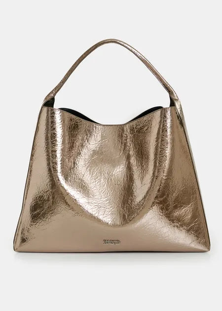 Essentiel Antwerp - Jatalia Gold Glossy Shopper Bag