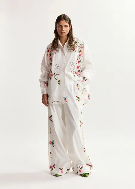 Essentiel Antwerp - Jayme Oversized Embroidered Shirt