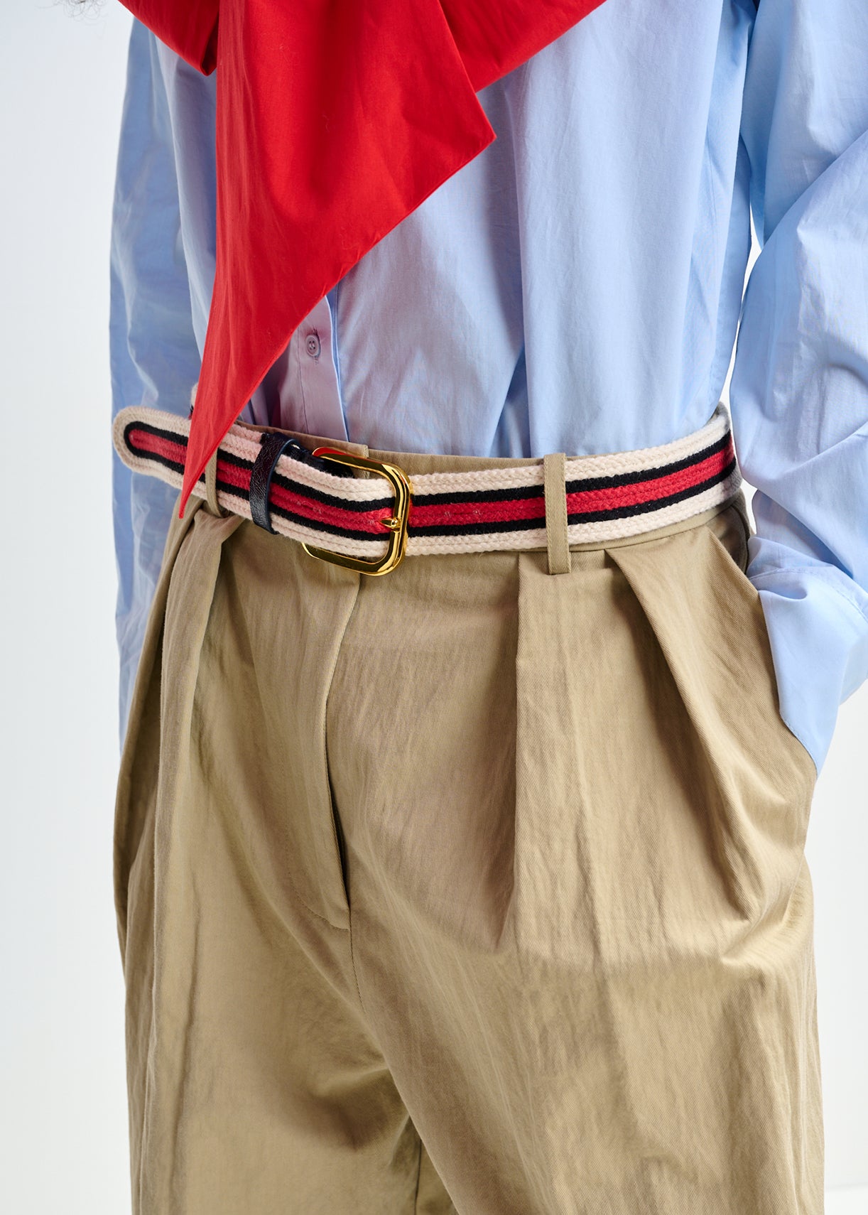 Essentiel Antwerp - Jedance Striped Belt