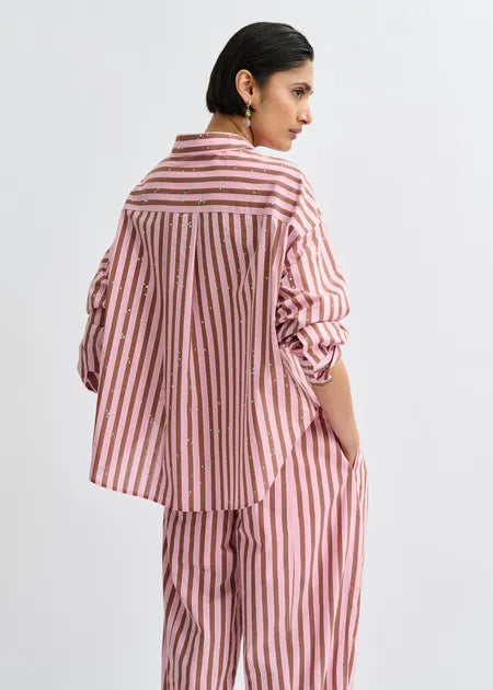 Essentiel Antwerp - Jelief Striped Cotton Shirt