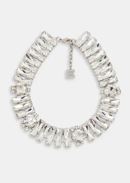 Essentiel Antwerp - Jelix Rectangle Rhinstone Necklace
