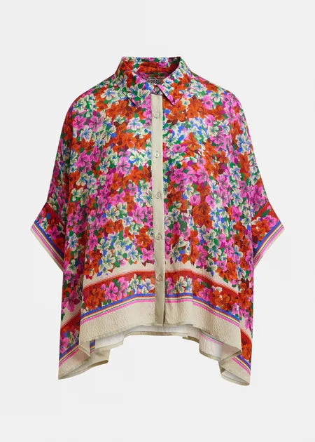 Essentiel Antwerp - Jirt Oversized Floral Print Top