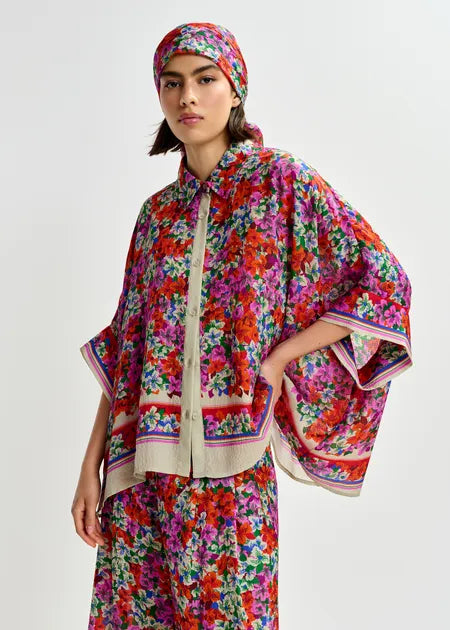 Essentiel Antwerp - Jirt Oversized Floral Print Top