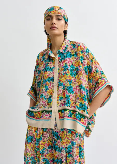 Essentiel Antwerp - Jirt Oversized Floral Print Top