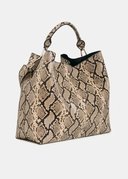 Essentiel Antwerp - Joran Glossy Print Shopper Bag