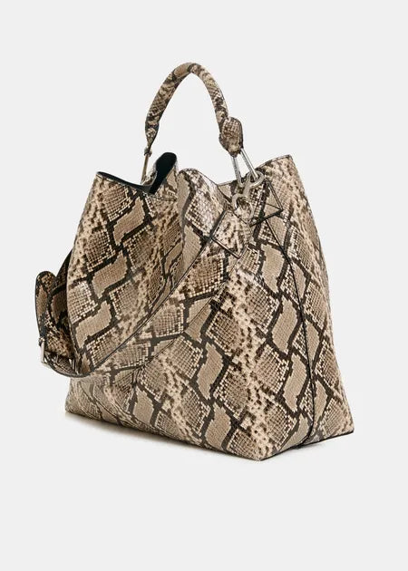 Essentiel Antwerp - Joran Glossy Print Shopper Bag
