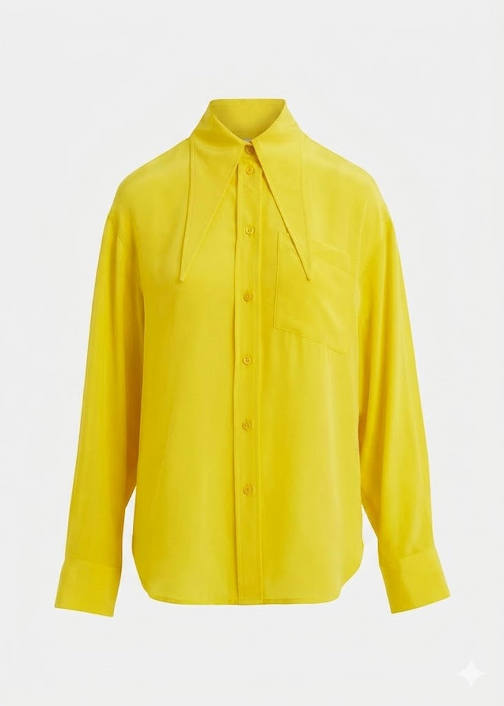 Essentiel Antwerp - Jordana Oversized Tie Collar Shirt