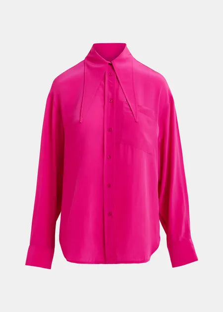 Essentiel Antwerp - Jordana Oversized Tie Collar Shirt