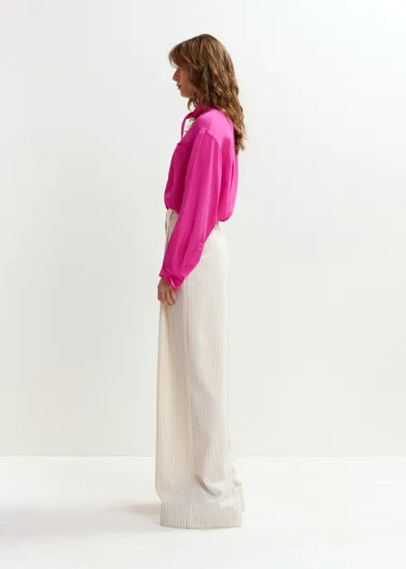 Essentiel Antwerp - Jordana Oversized Tie Collar Shirt