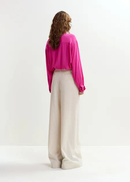 Essentiel Antwerp - Jordana Oversized Tie Collar Shirt