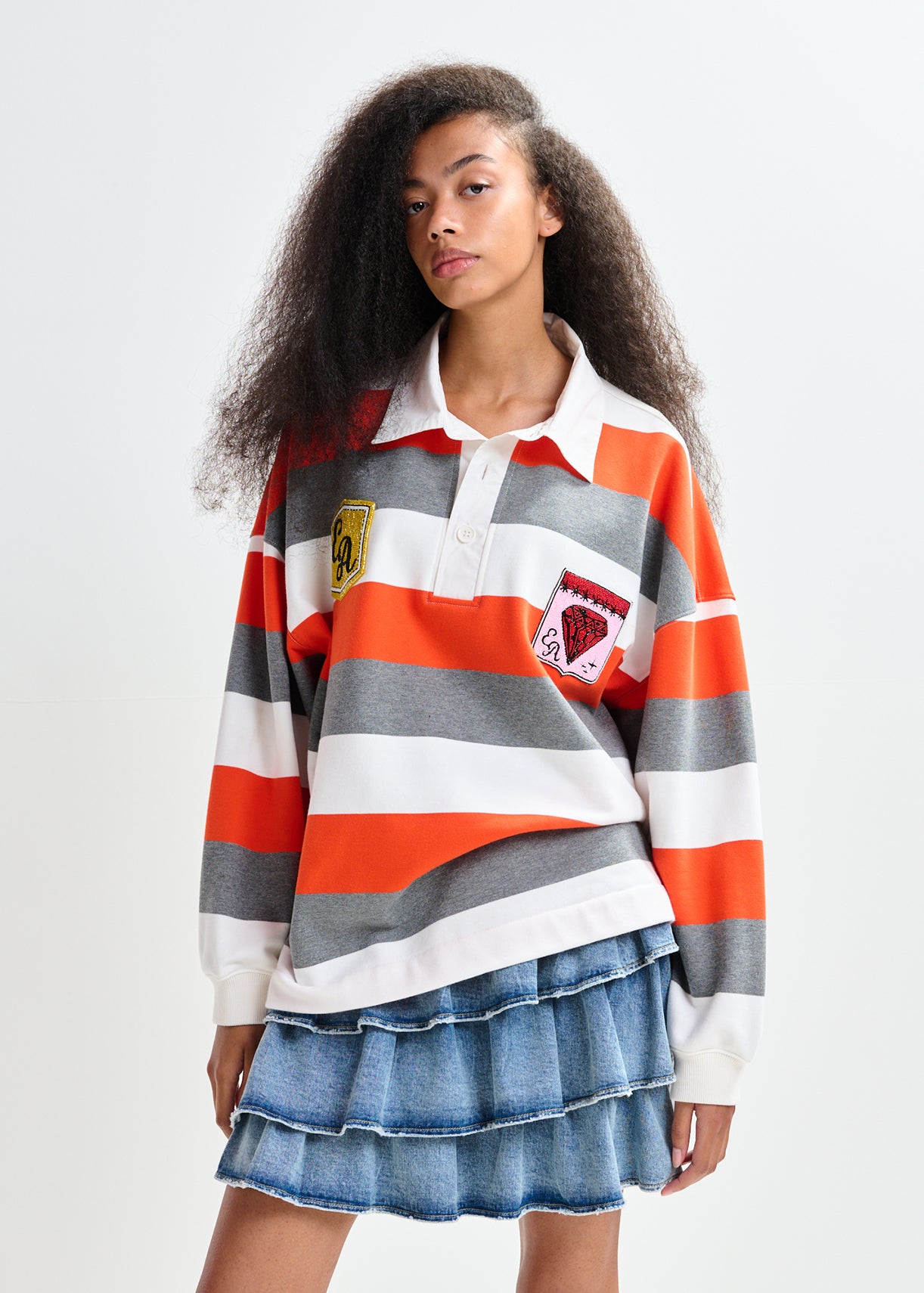 Essentiel Antwerp - Jouer Striped Sweatshirt