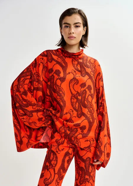 Essentiel Antwerp - Joyetta Oversized Print Top