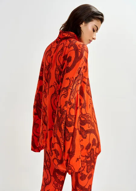 Essentiel Antwerp - Joyetta Oversized Print Top