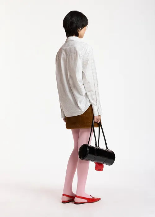 Essentiel Antwerp - Kacao Tied Collar Shirt
