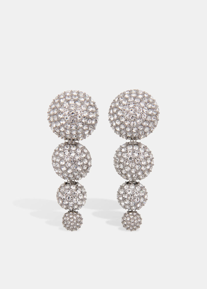 Essentiel Antwerp - Kallas Rhinestone Encrusted Drop Earrings